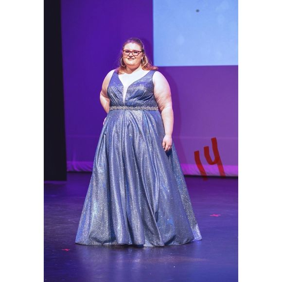 Multicolor Cecilia Couture Size 24 Ball gown dress - Picture 2 of 2